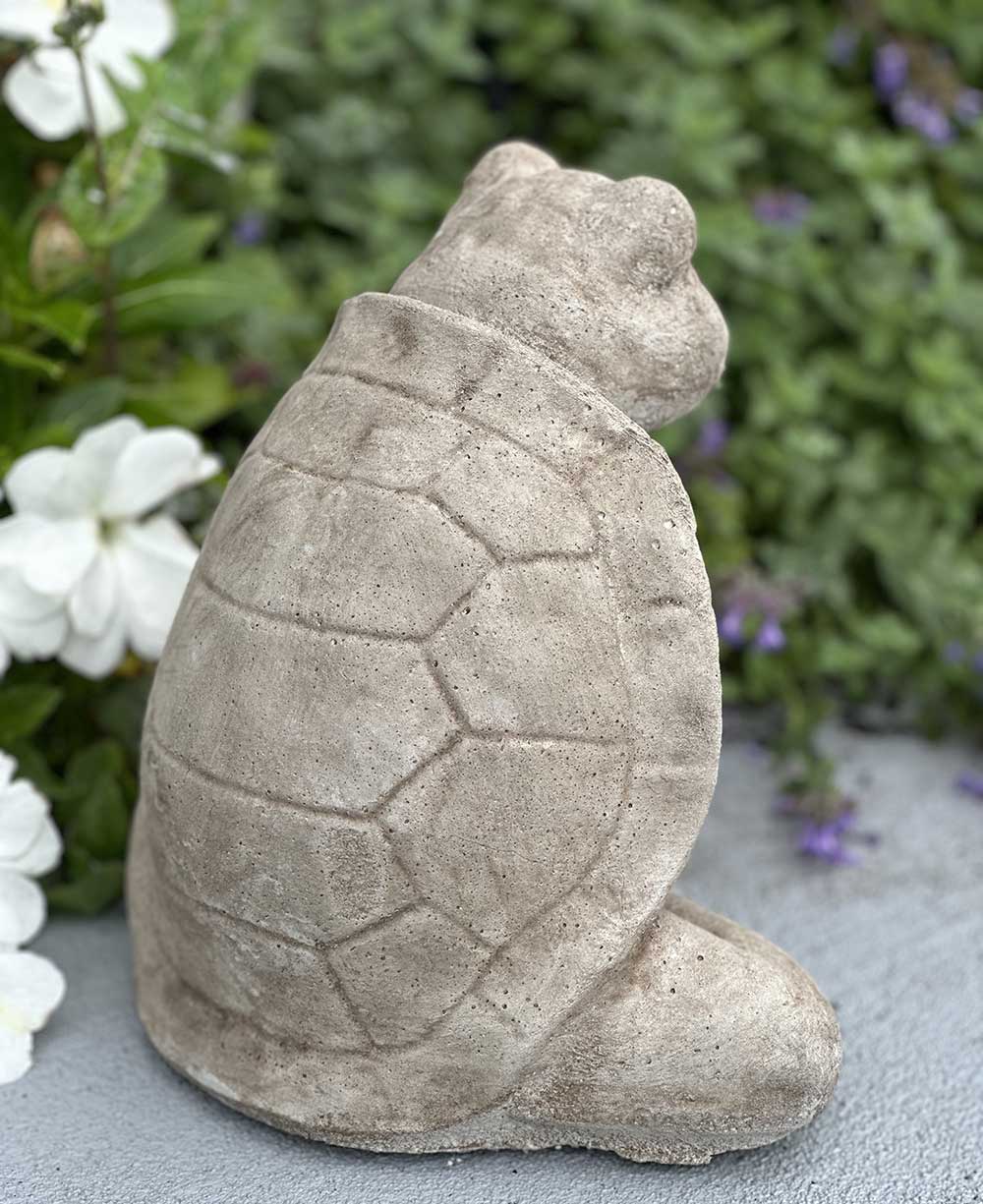 Namaste Yoga Karma Turtle Statue USA Made - Sculptures & Statues