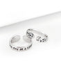 One Day at a Time Sterling Silver Adjustable Inspirational Ring - Rings