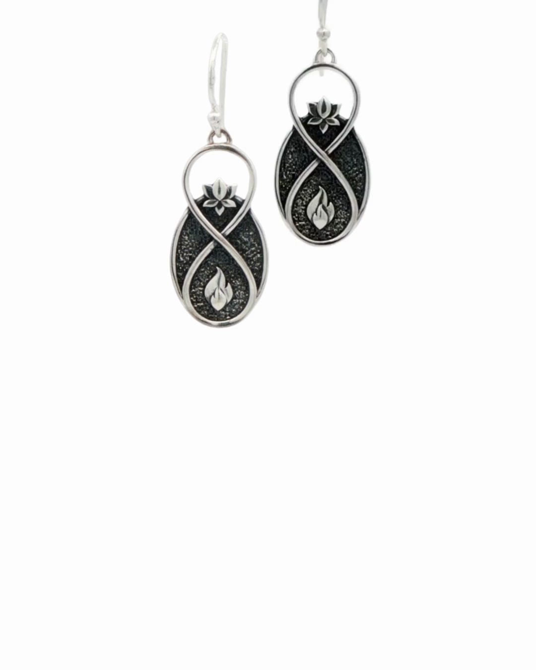 Infinite Grace Drop Earrings