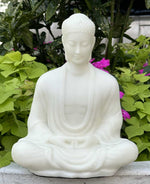 Pearl White Buddha Statue