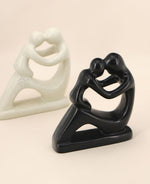 Soapstone Mother Baby Statue