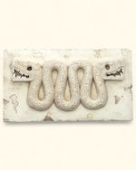 Aztec Double Headed Serpent Plaque