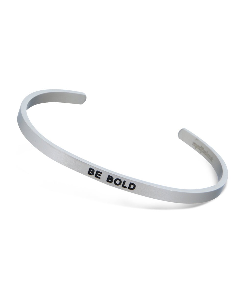 Brave Bold Yourself Steel Bracelet
