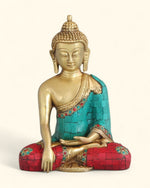 Brass Shakyamuni Buddha Statue
