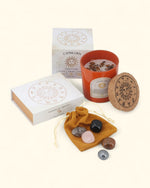 Capricorn Zodiac Crystal Candle Set
