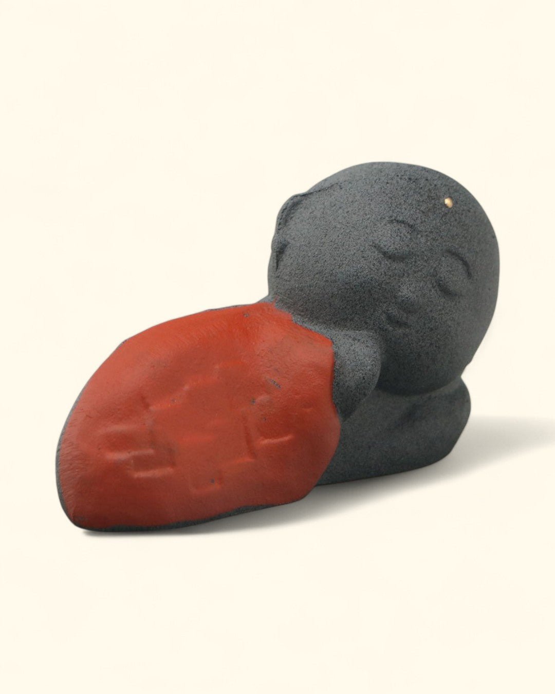 Cast Iron Jizo Statue