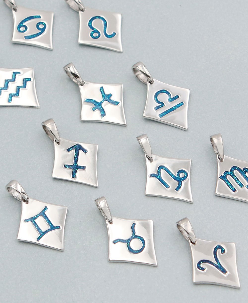 Celestial Zodiac Sign Pendants