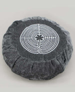 Chartres Labyrinth Zafu Cushion