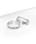 Choose Joy Mantra Ring