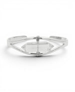 Clear Quartz Crystal Point Cuff