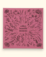 Floral Leatherette Wall Plaque