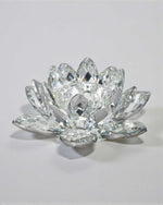 Crystal Lotus Candle Holder