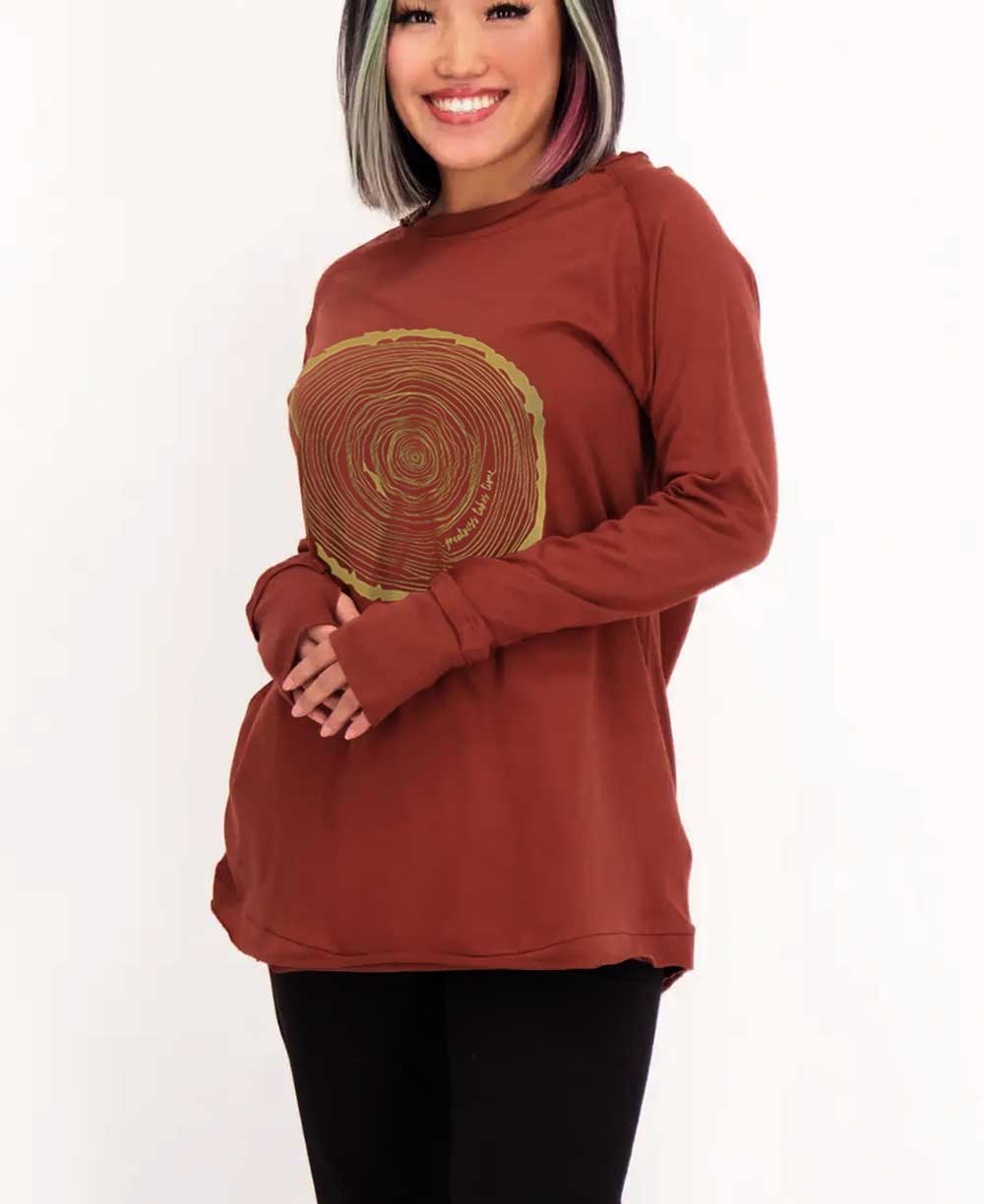 Organic Cotton Yoga Tunic Tee