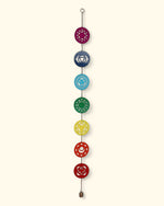 Chakra Bell Chime Wall Hanging