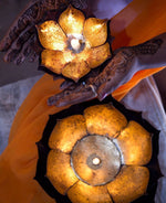 Gilded Lotus Accent Bowls