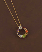 Gold Plated Chakra Pendant