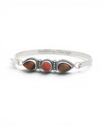 Tiger's Eye Carnelian Cuff