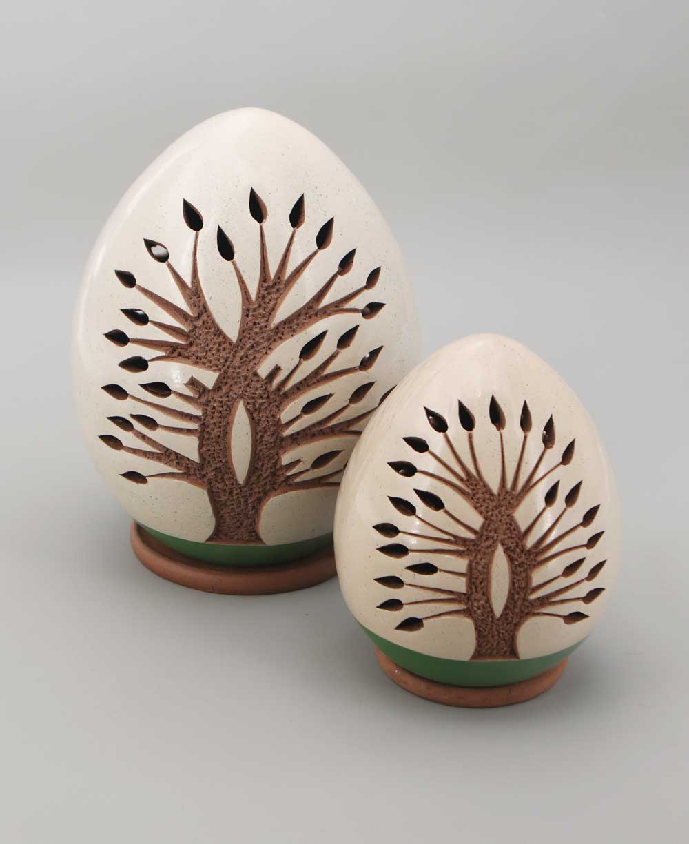 Ceramic Tree of Life Luminary