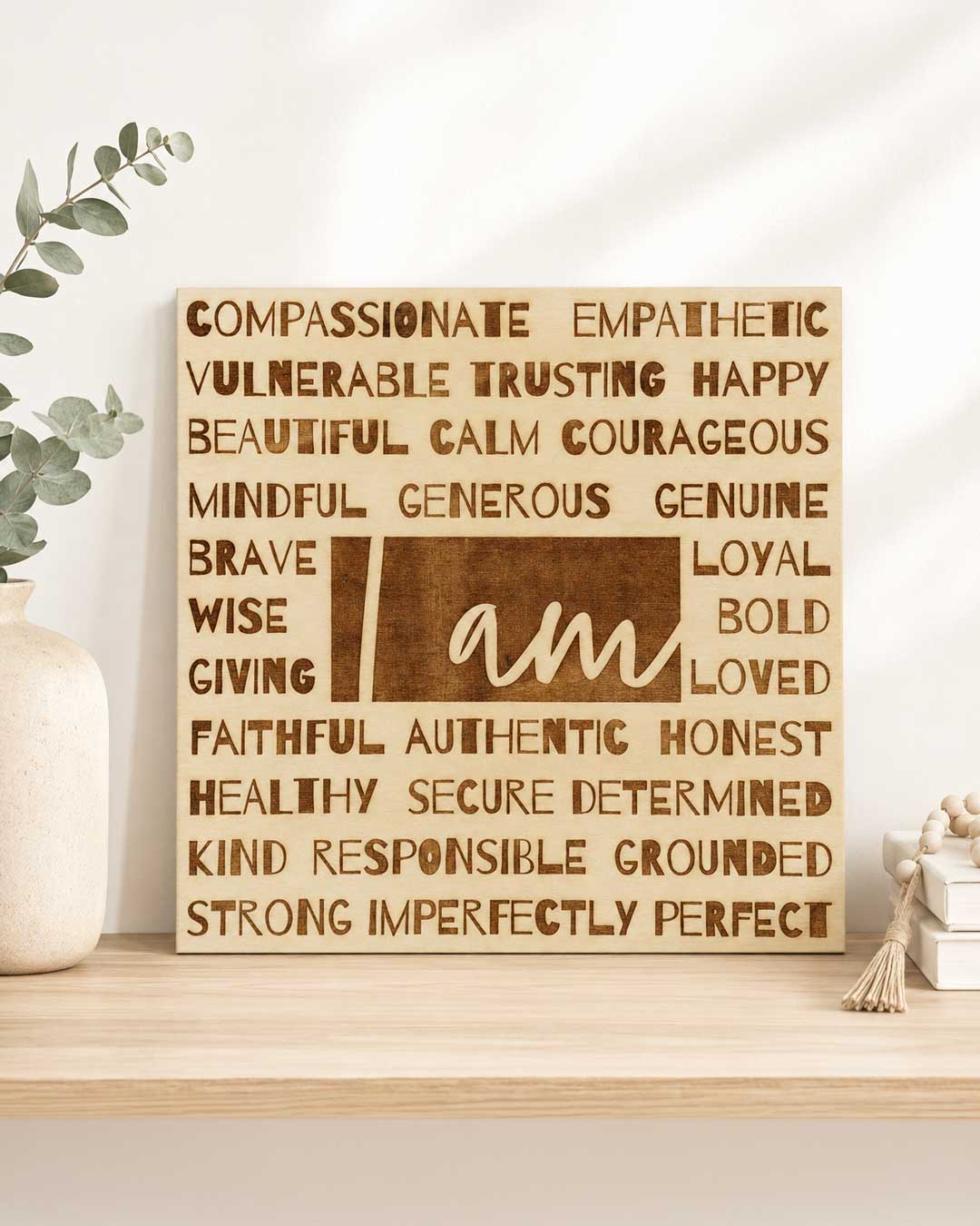I Am Affirmation Wall Hanging