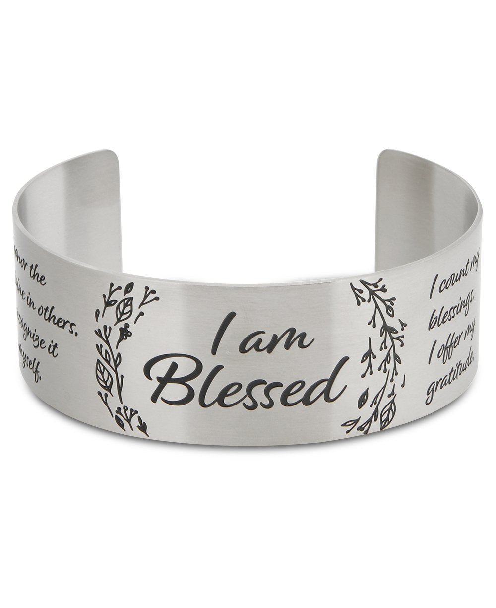 I Am Blessed Cuff Bracelet