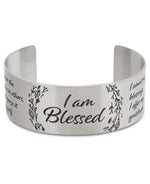 I Am Blessed Cuff Bracelet