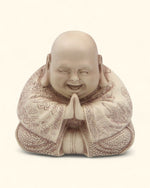 Majestic Praying Buddha Statue