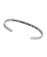 Peace Comes From Within