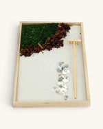 Natural Zen Garden Wood Tray