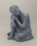 Grey Resting Buddha Statue