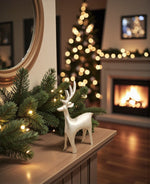 Rustic Wrought Iron Reindeer