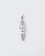 Sacred Feminine Moonstone Pendant