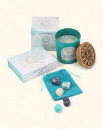 Sagittarius Crystal Candle Set