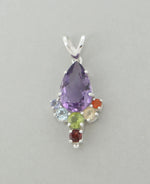 Sterling Silver Chakra Pendant