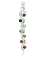 Sterling Silver Kundalini Pendant