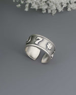 Sterling Silver Lucky Symbols Ring