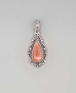 Sterling Silver Moonstone Pendant