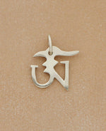 Sterling Silver Tibetan Om Pendant