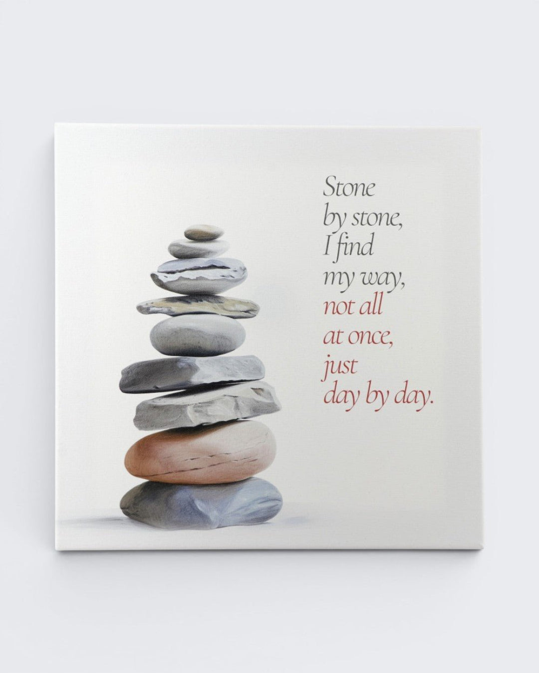 Zen Cairn Canvas Print