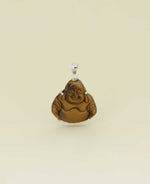 Tiger's Eye Buddha Pendant