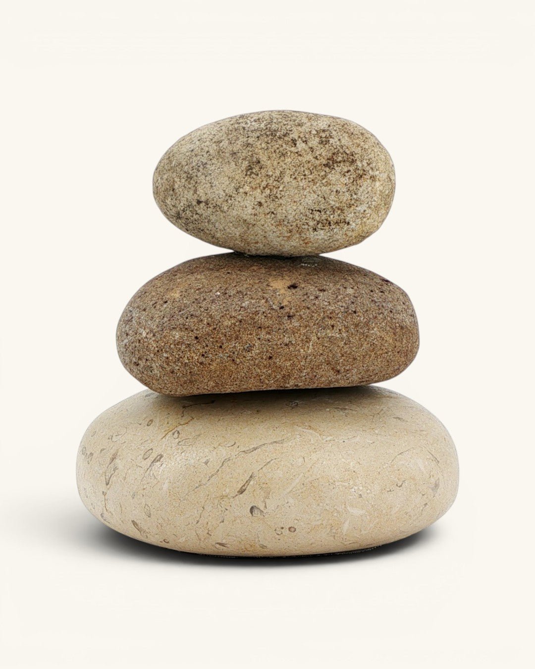 Natural Triple Stone Cairn