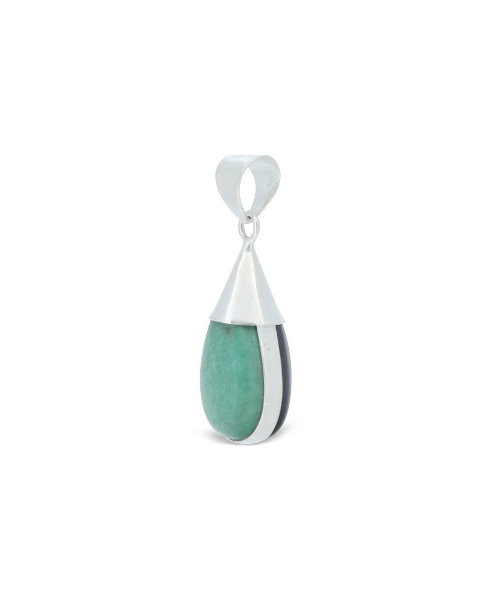Turquoise Onyx Protection Pendant