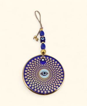 Radiant Spiral Evil Eye Wall Hanging - Wall Hanging