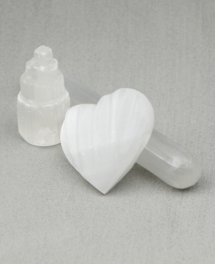 Selenite Gemstone Healing Set - Spirit