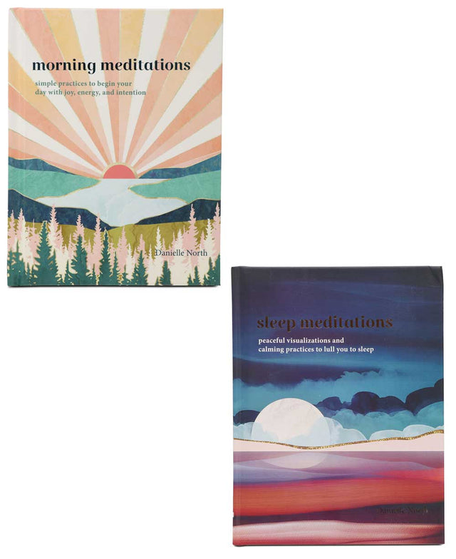 Sleep Meditations, Morning Meditations Set of 2 Books - Books