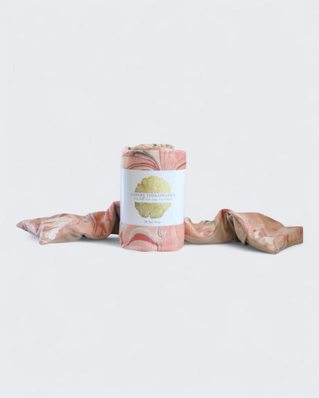 Spa Wrap & Eye Pillow Set – Lavender Scented with Removable Covers - Wellness Blush