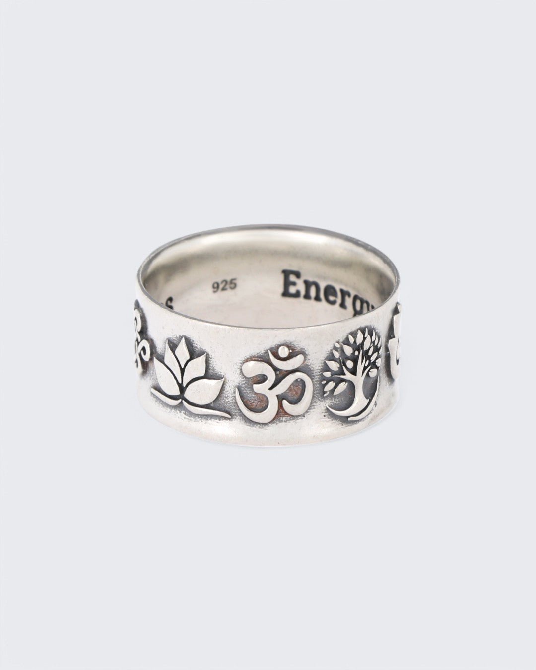 Meaningful Symbols Jewelry: Sterling Silver Ring – Buddha Groove