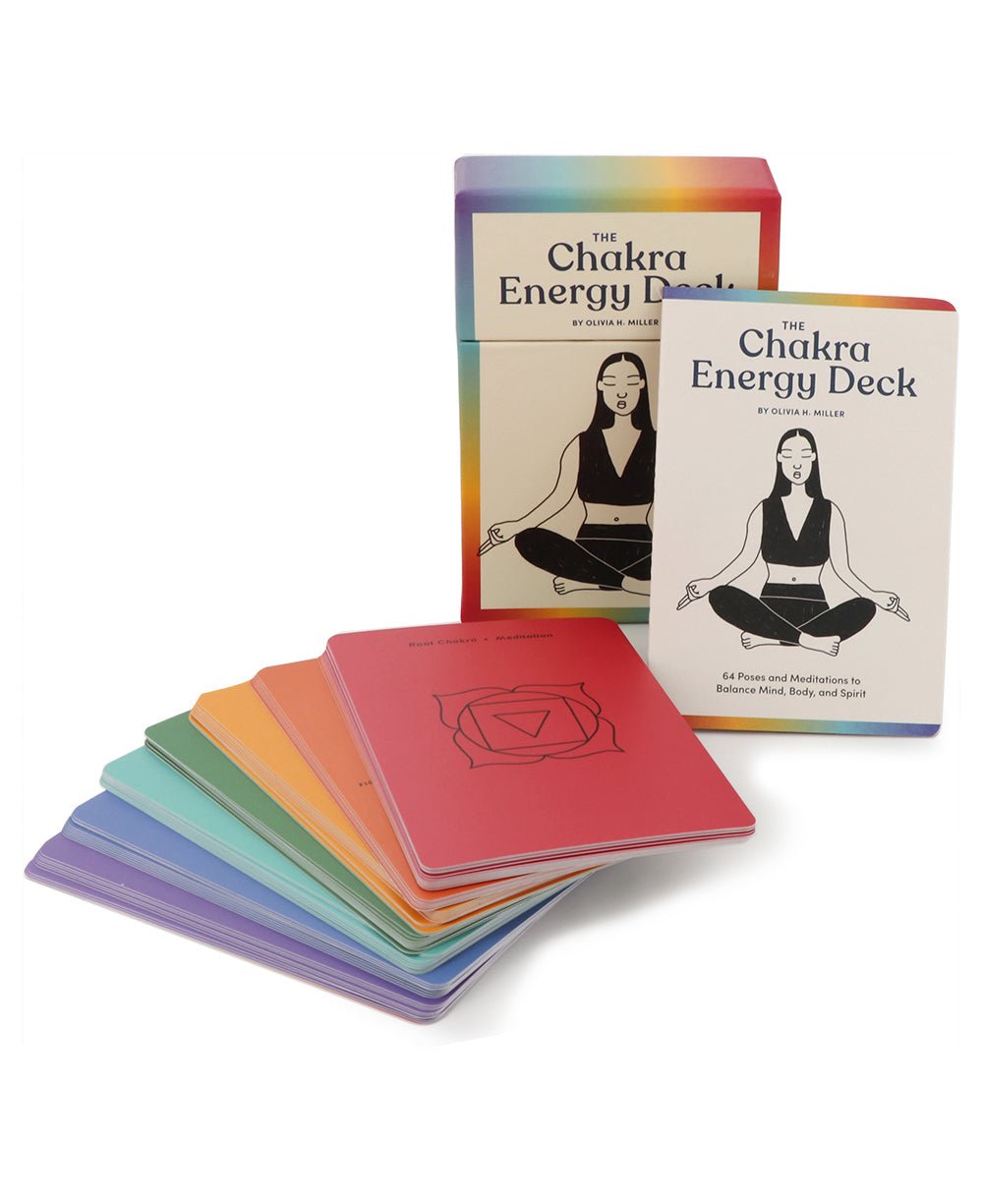 Chakra Balance Deck  64 Illustrated Cards & Guidebook for Energy Alig   Buddha Groove