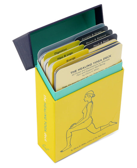 The Healing Yoga Deck For Well Being - Card Games