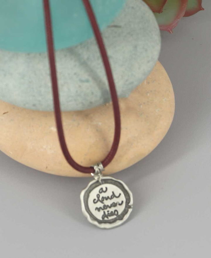 Thich Nhat Hanh A Cloud Never Dies Necklace - Necklaces