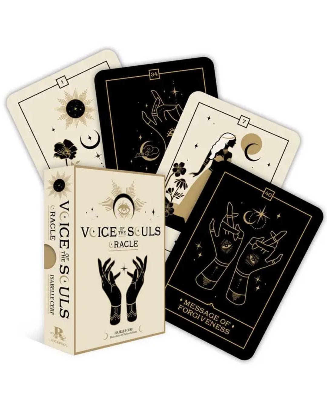 Voice of the Souls Oracle Deck - 42 - Card Intuitive Guidance Set by Isabelle Cerf - Books